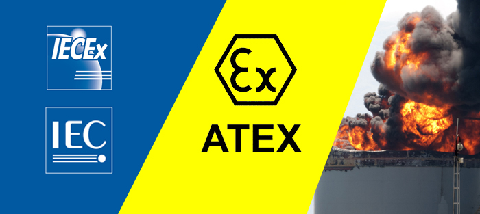 گواهینامه ATEX و IECEx / تجهیزات ضد انفجار / محیط های پرخطر