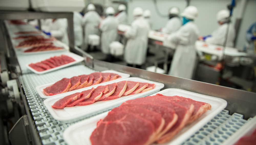 سنسور فشار مطلق در بسته بندی گوشت